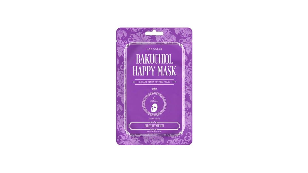 KOCOSTAR Bakuchiol Happy Mask 20 Minutes 1 Sheet Mask