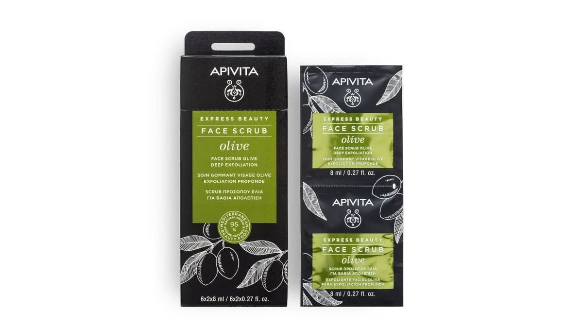 APIVITA Express Exfoliating With Olive 2X8ml
