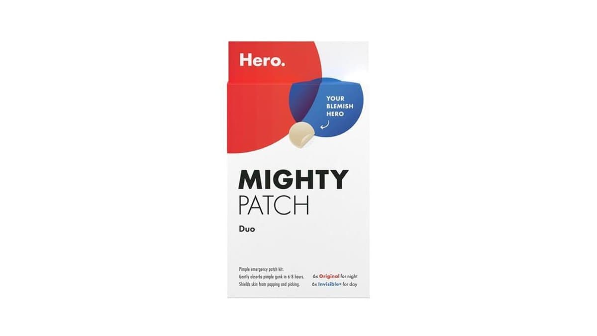 Hero Mighty Patch Duo- 6pc Original 6pcs Invisible