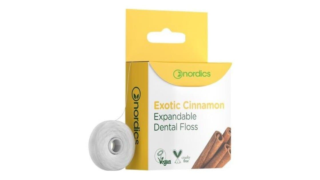 Nordics Exotic Cinnamon Expandable Dental Floss