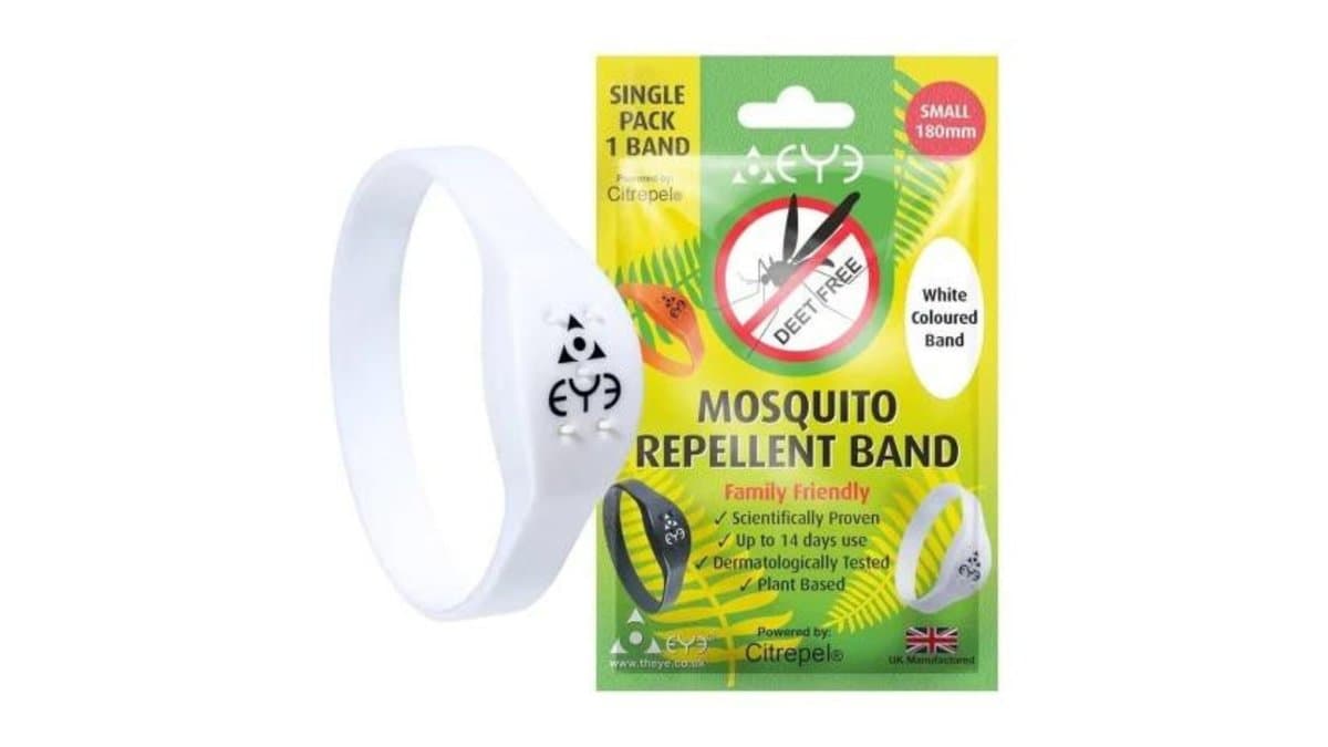 THEYE Mosquito Repellent Band One Size - White 1pc