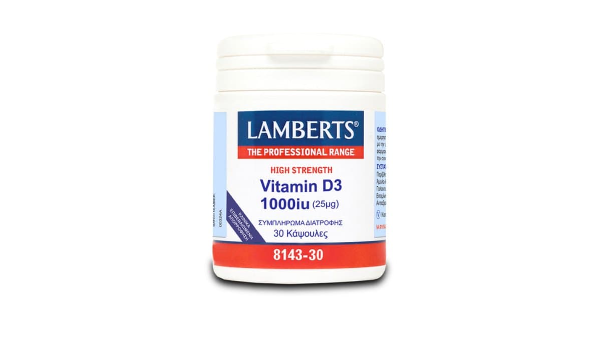Lamberts Vitamin D3 1000IU 30 Caps