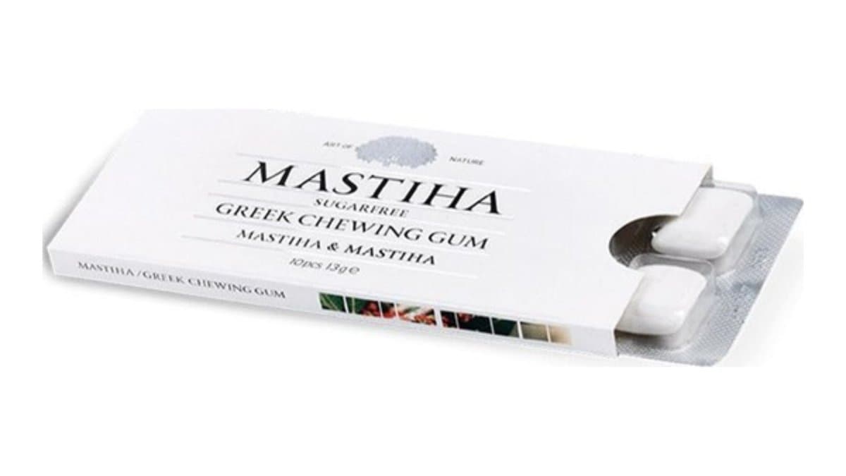 Mastiha Sugar-Free Greek Chewing Gum With Chios Mastiha & Mastiha Oil 10pcs