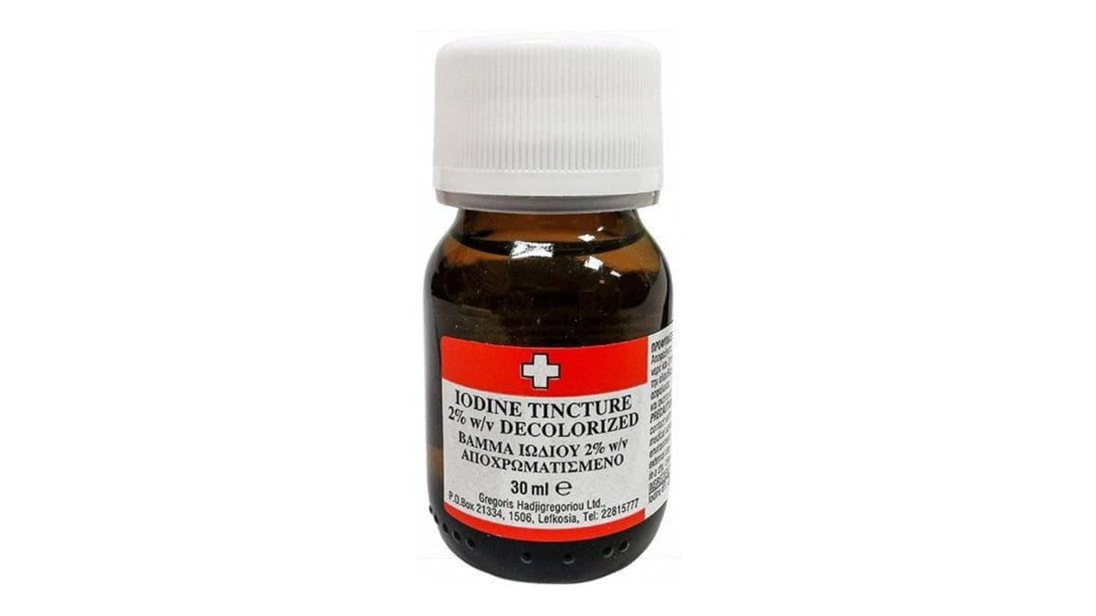 Iodine Tincture 2% w/v 30ml