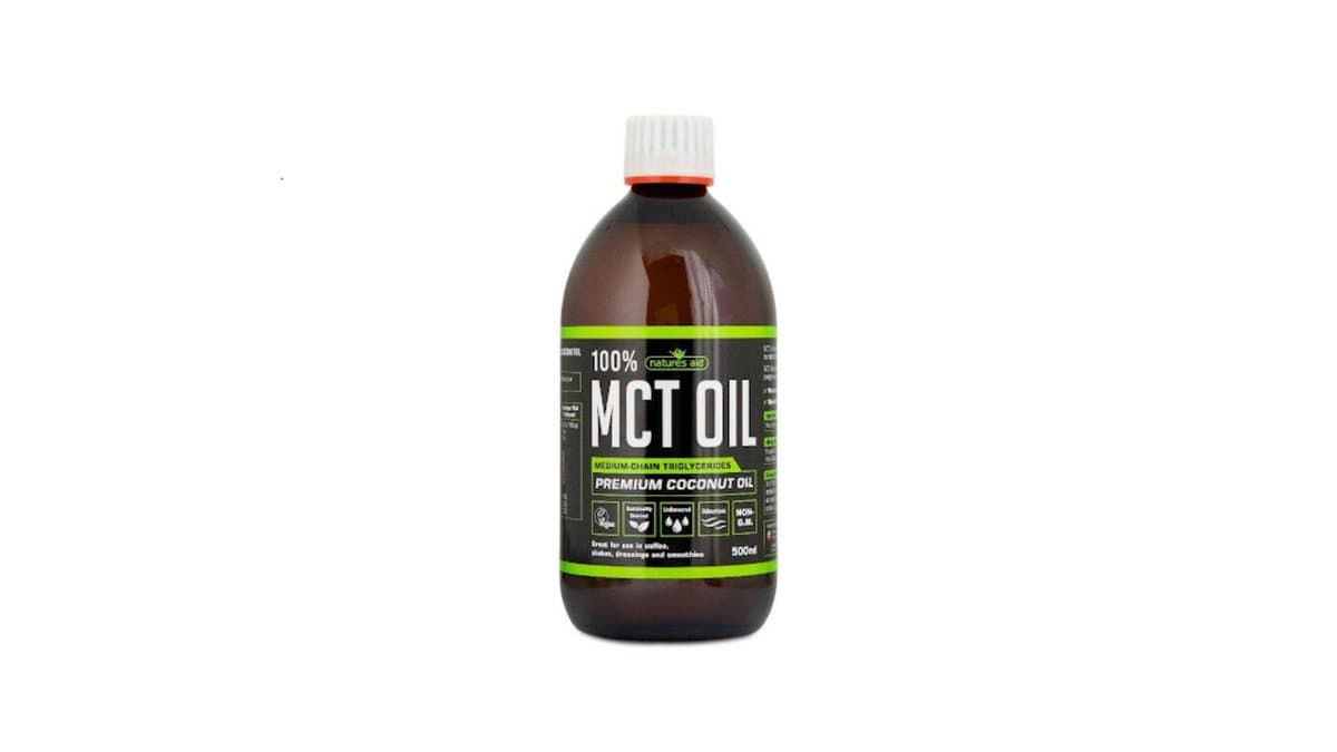 Natures Aid MCT Oil Premium Coconut Oil 500ml
