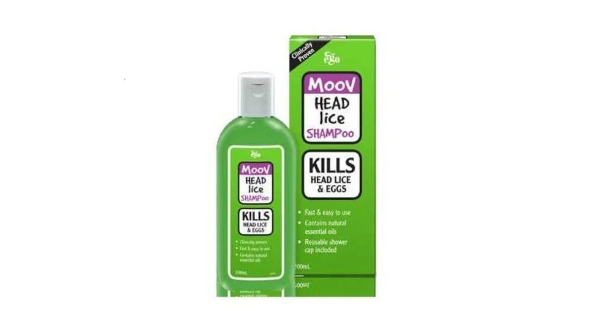 Moov Head Lice Shampoo 2-IN-1 Kills & Cleans 200ml