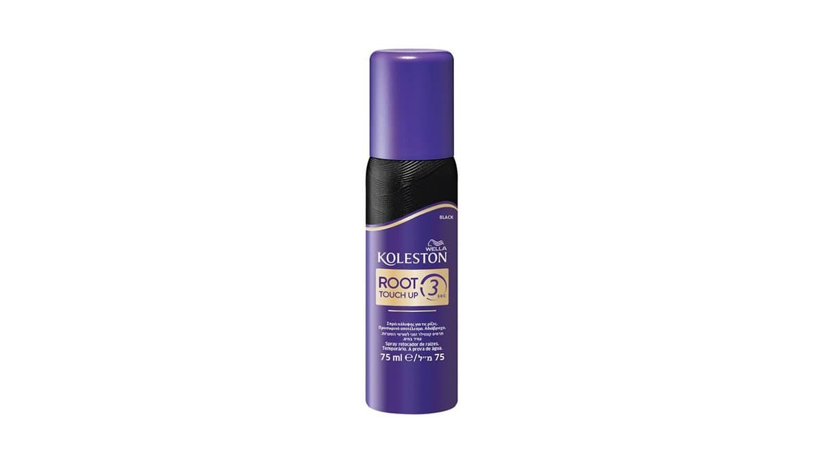 Wella Koleston Root Touch Up 3 Sec - Black Colour 75ml