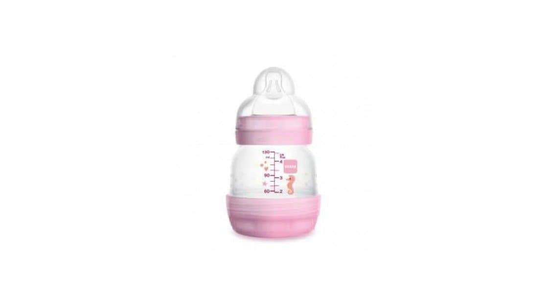 MAM Anti Colic Pink Bottle 0M+