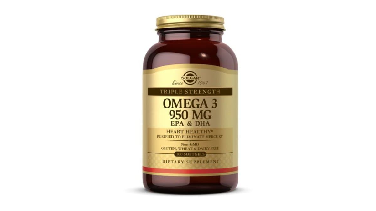 Solgar Omega-3 Triple Strength 100Caps