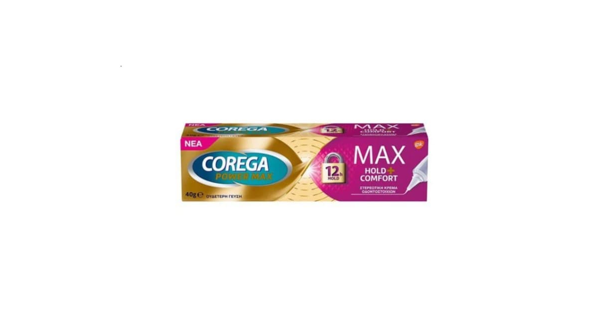 Corega Power Max Hold+Comfort