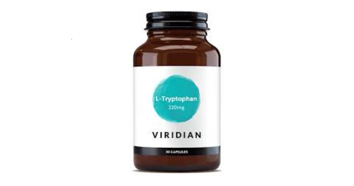 Viridian L-Tryptophan 220mg 30Caps