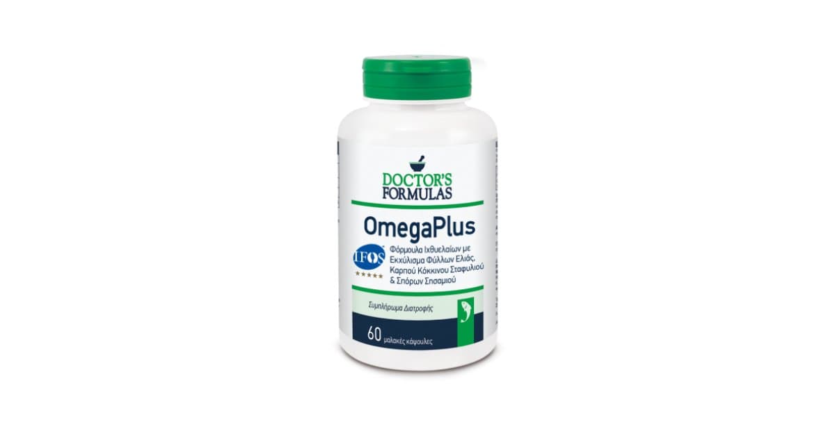 Doctor's Formulas OmegaPlus 60 Soft Caps