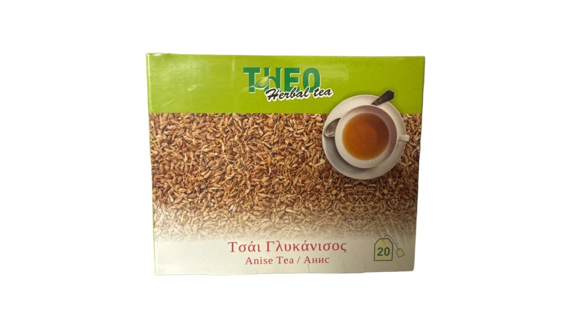 Theo Herbal Anise Tea 20 Tea Bags
