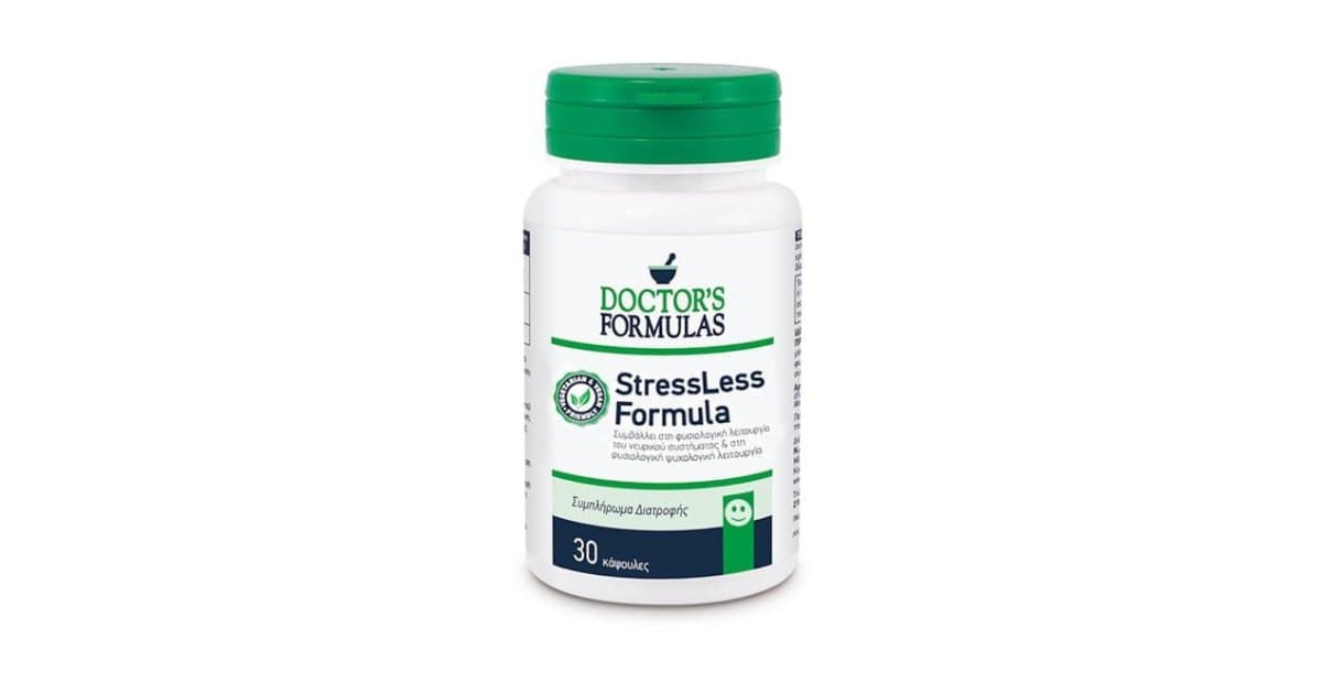 Doctor's Formulas StressLess Formula 30 Caps