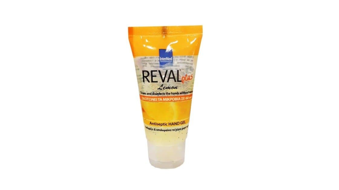 Intermed Reval Plus Antiseptic Hand Gel Lemon 30ml
