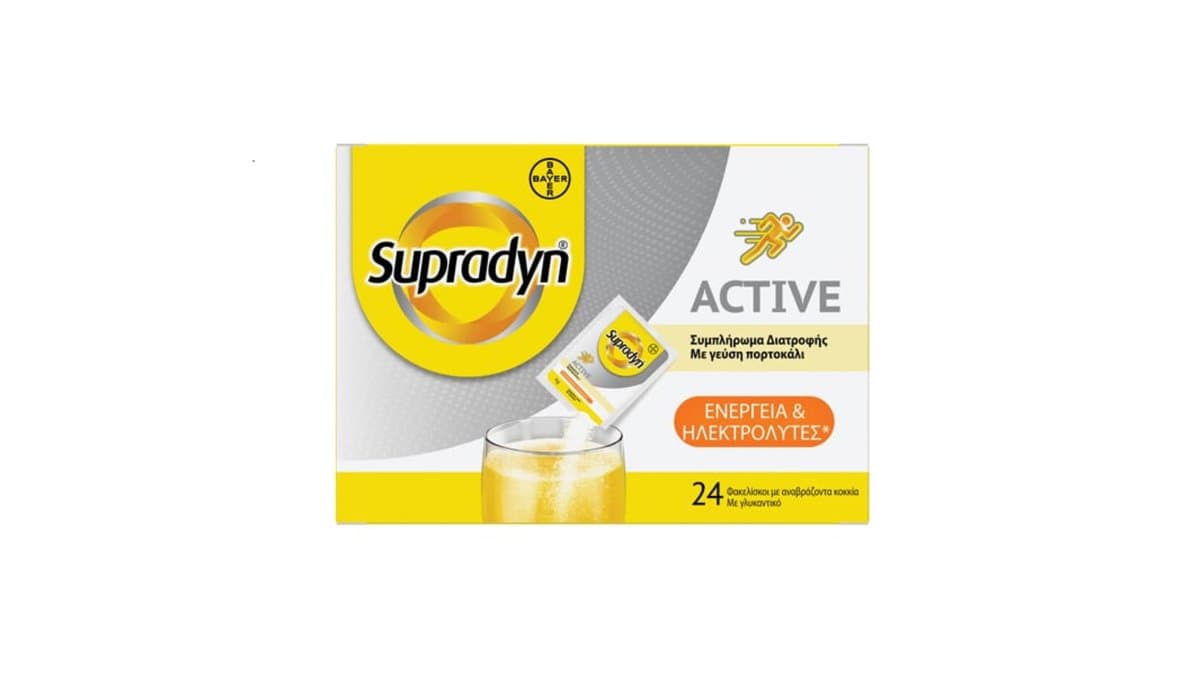 Supradyn Active Energy & Electrolytes 24 Sachets