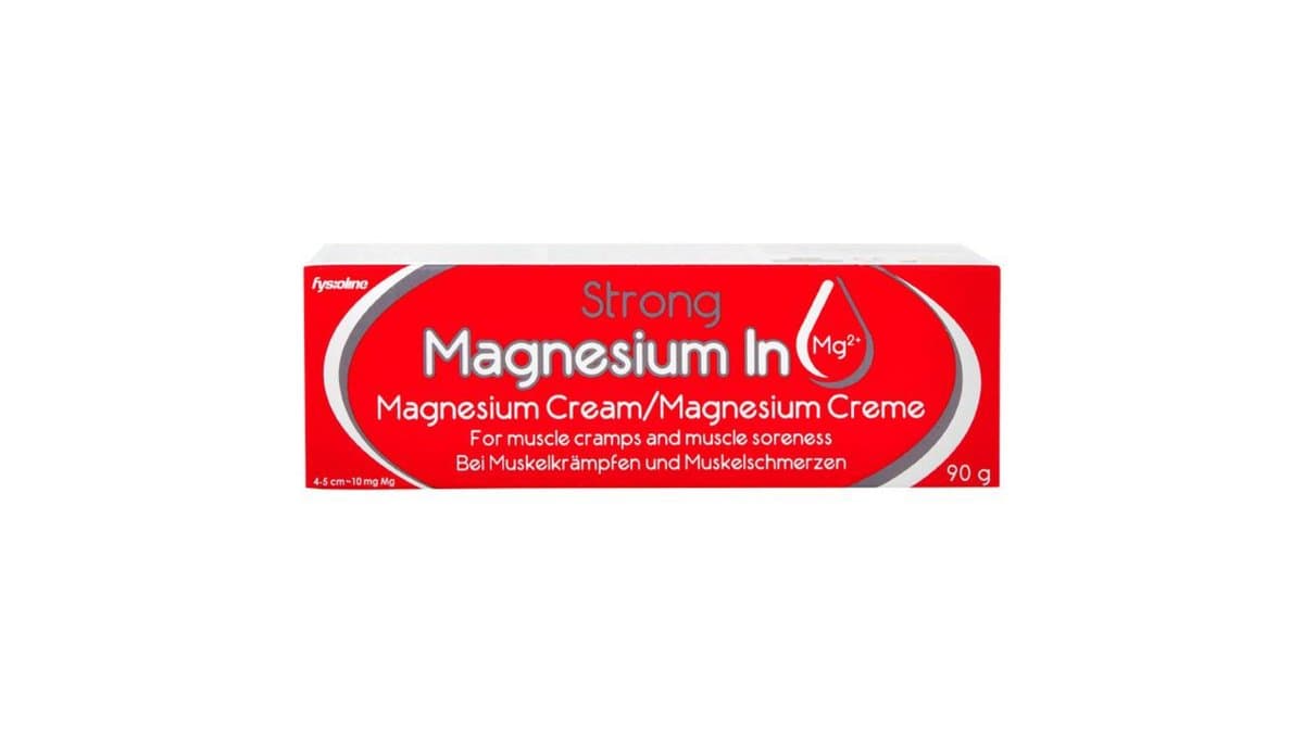 Ice Power Strong Magnesium In Cream - For Muscle Cramps & Muscle Soreness 90g