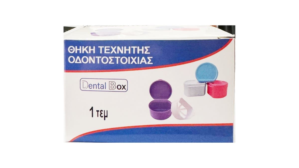 Denture Case 1pc Random Colour