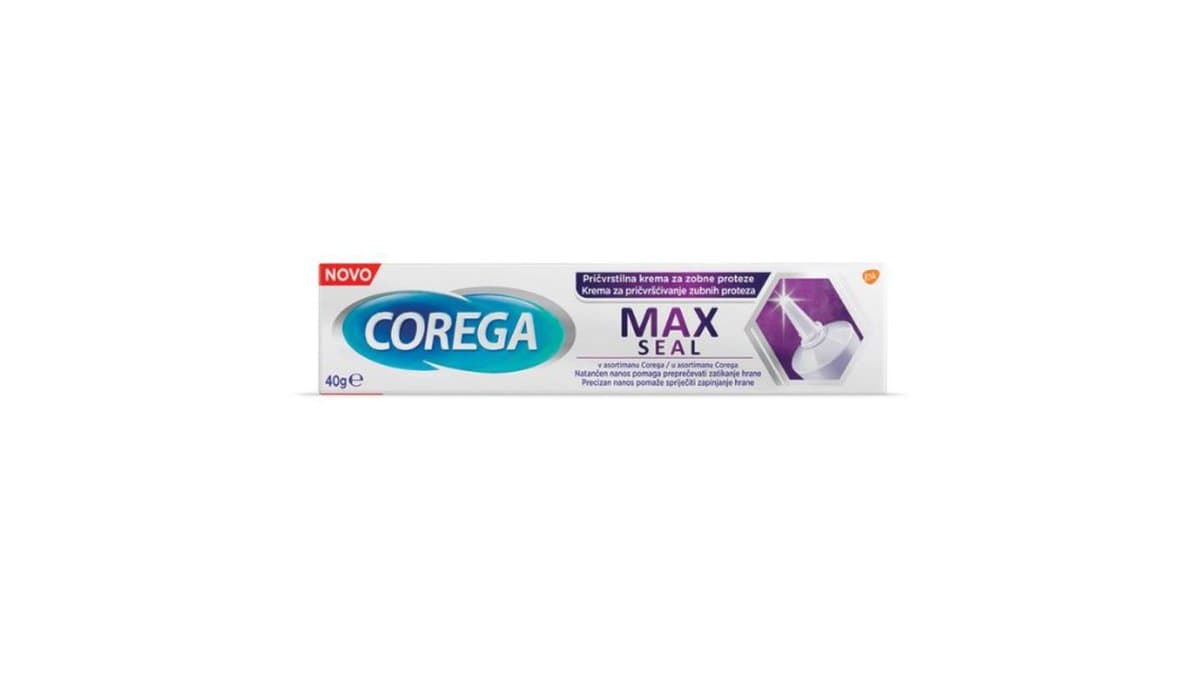 Corega Power Max Hold+Seal 12Hr 40gr