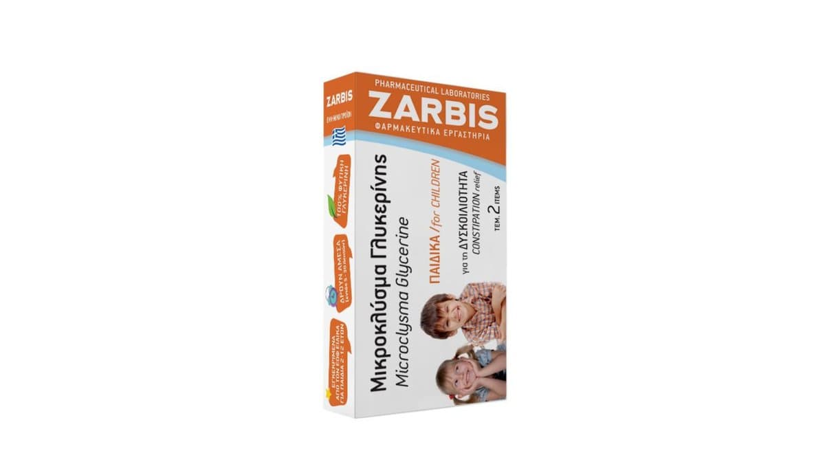 Zarbis Microclysma Glycerine For Children 2x
