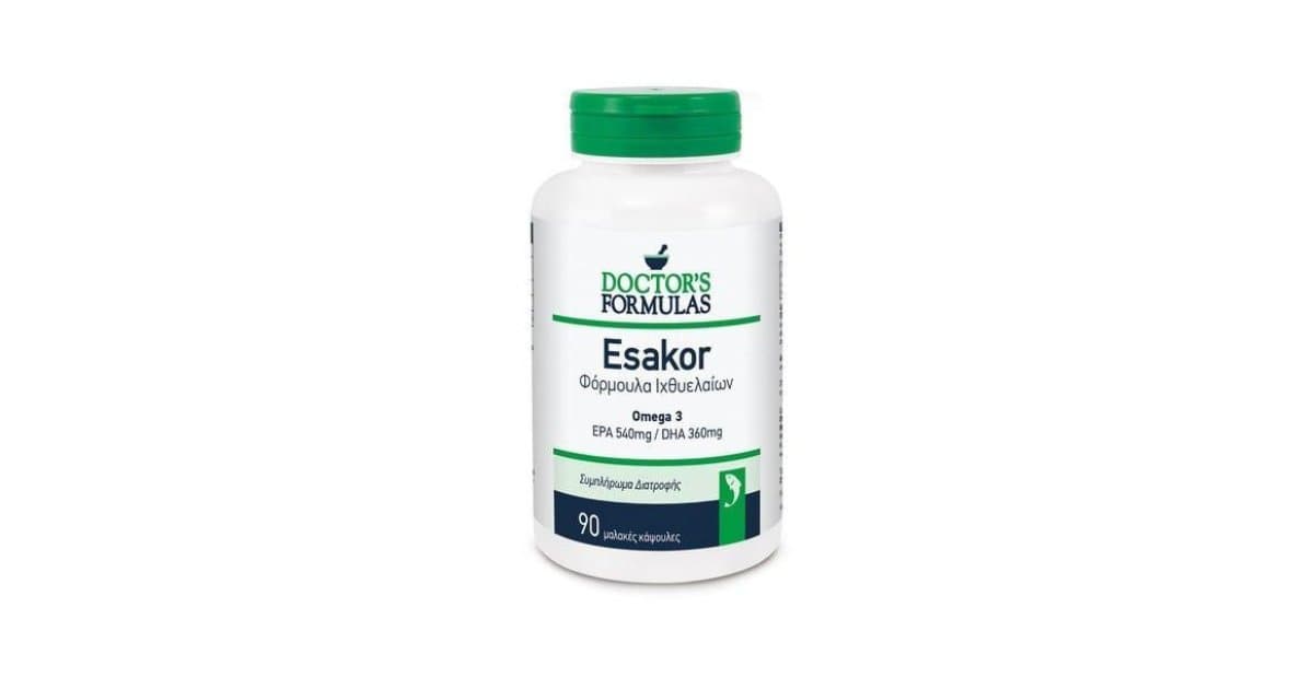 Doctor's Formulas Esakor 90 Soft Caps