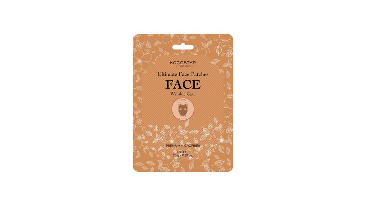 KOCOSTAR Ultimate Face Patches FACE Wrinkle Care 1 Sheet Mask