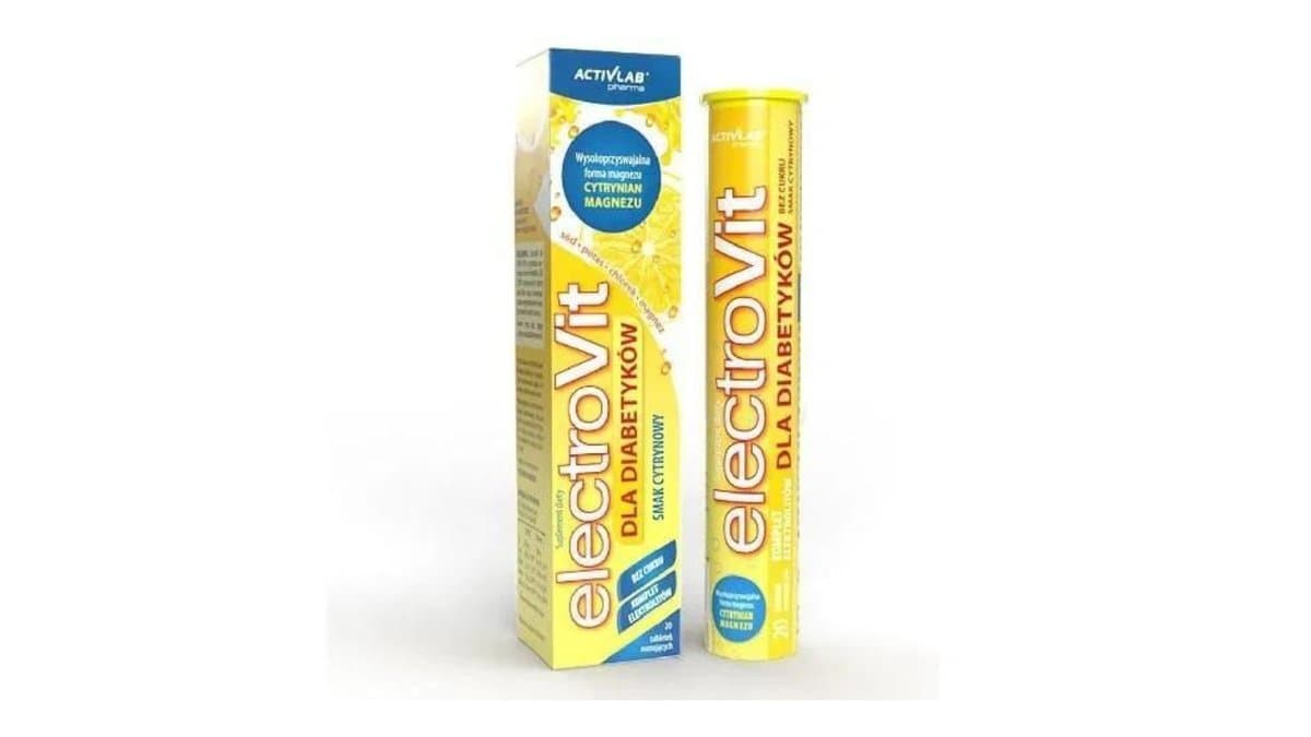 ActivLab Pharma ElectroVit For Diabetics 20 Eff. Tabs