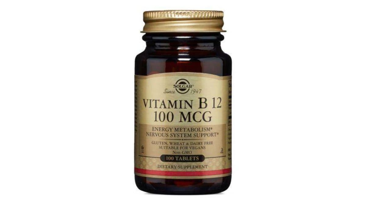 Solgar Vitamin B12 100mcg 100Tabs