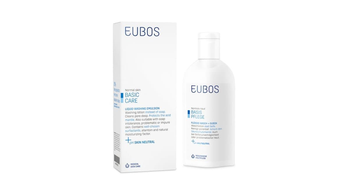 Eubos Liquid Washing Emulsion Blue 200ml