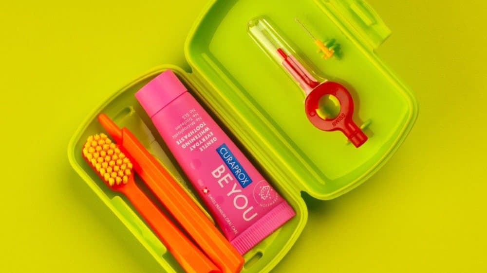 CURAPROX Travel Set Green