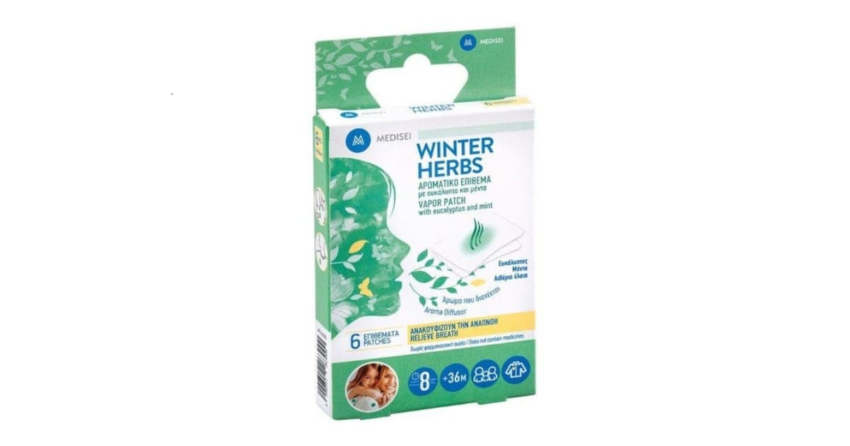 Medisei Winter Herbs 6 Vapour Patches