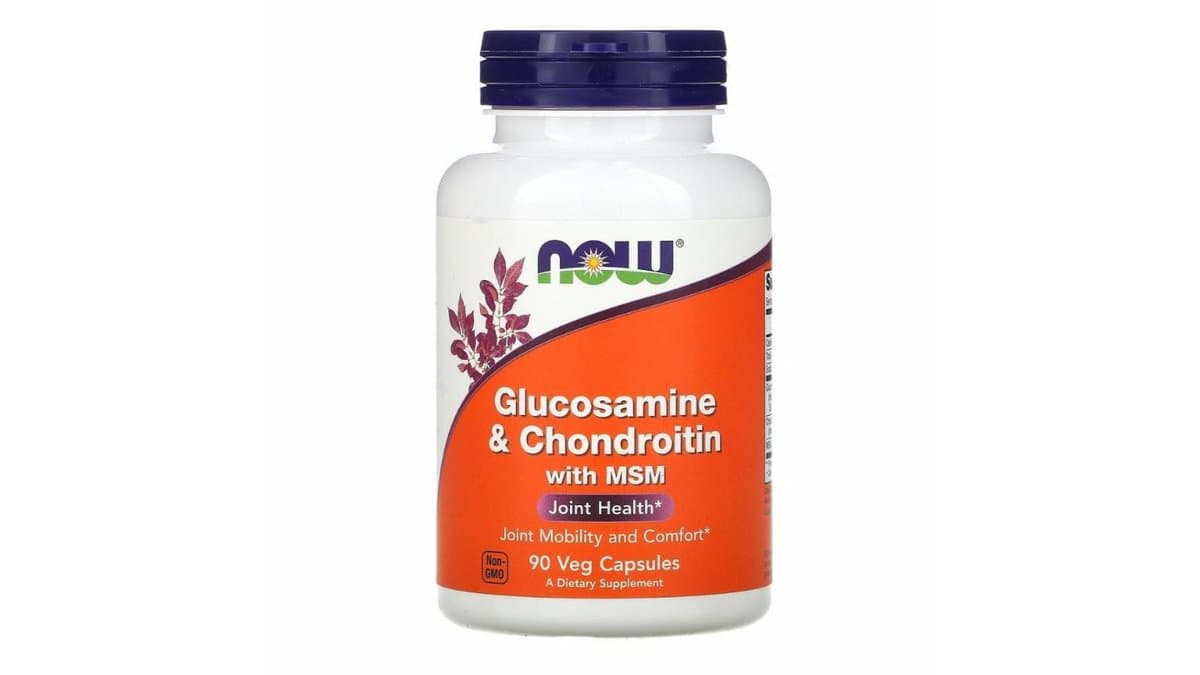 NOW Glucosamine & Chondroitin With MSM 90Caps