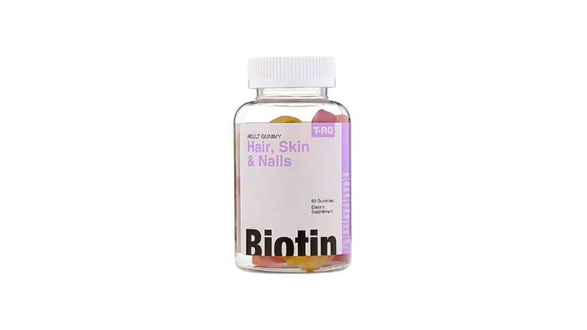 T-RQ Biotin Hair 60 Chewable Gummies
