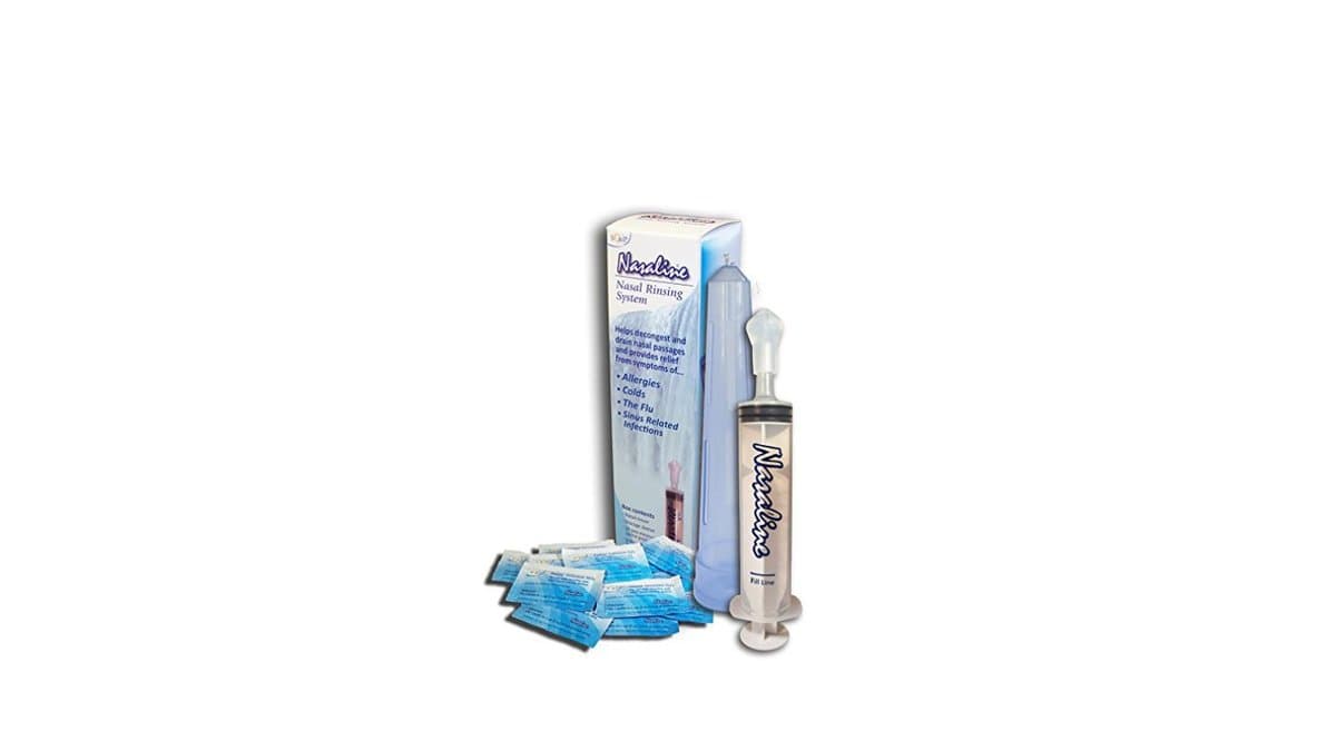 Nasaline Adult Rinser & 10 Sachets