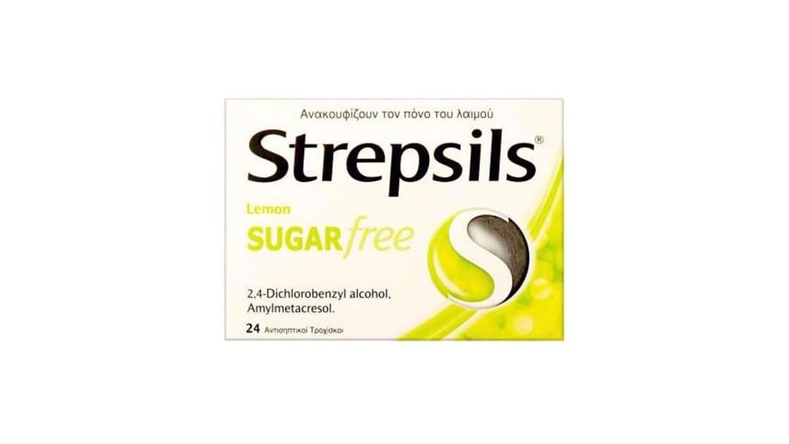 STREPSILS Lemon Sugar Free 24x