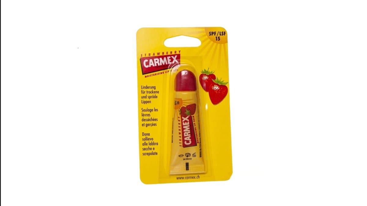 Carmex Lip Balm Tube 10gr - Strawberry