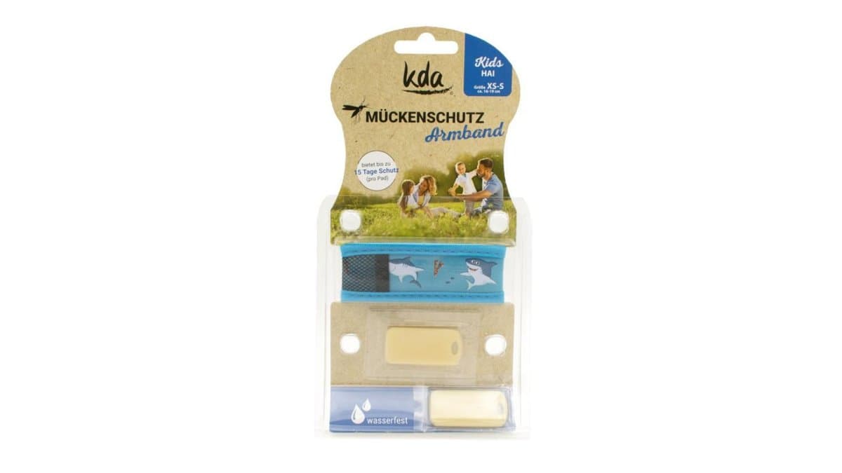 KDA Wristband Anti-Mosquito Kids Shark XS-S