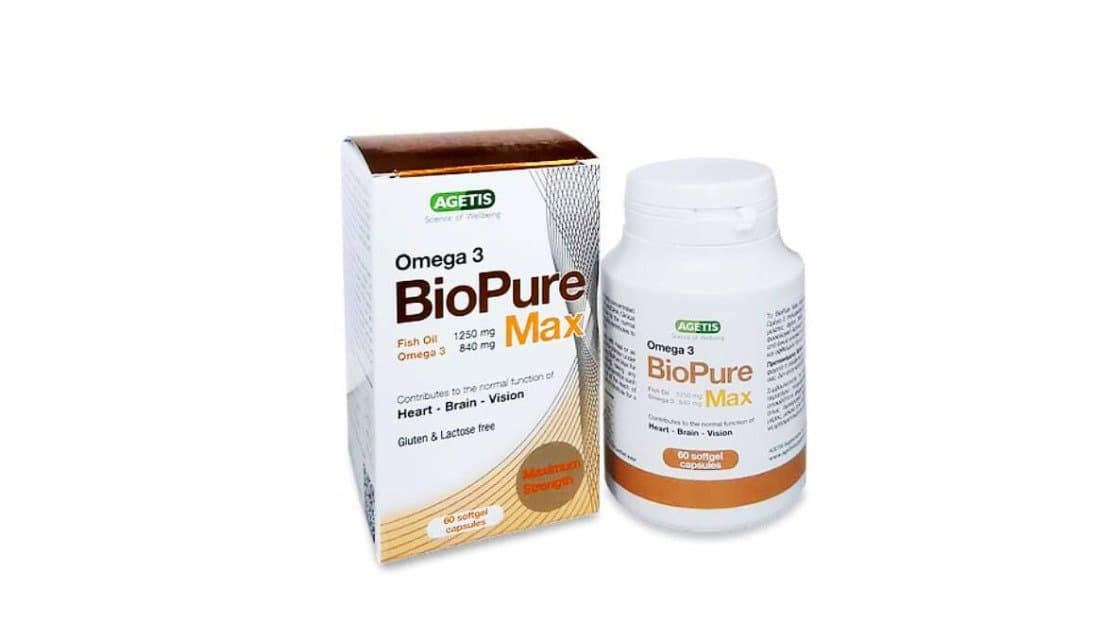 Agetis Biopure Max Omega-3 60Caps