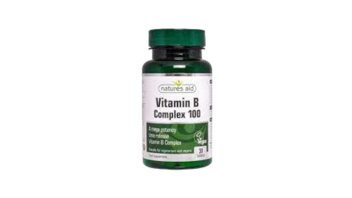 Nature Aid Vitamin B-Complex 100mg 30Tabs