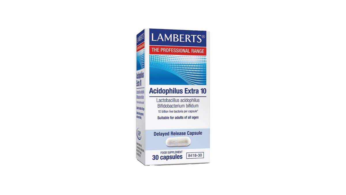 Lamberts Acidophilus Extra 10 Billion 30 Caps