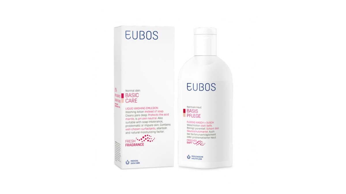 Eubos Liquid Washing Emulsion Red 200ml