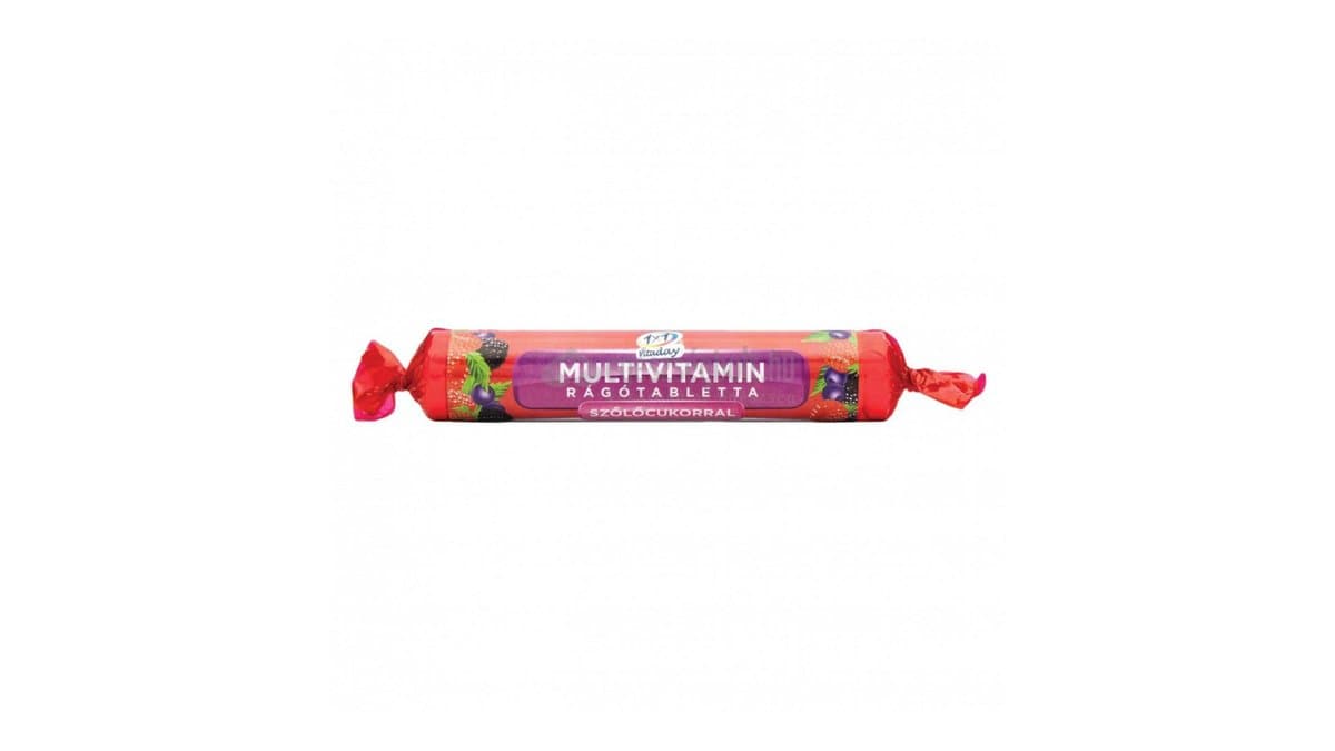 Vitaday Multivitamin Chewing Tablets (With Dextrose) Forest Fruit Flavour