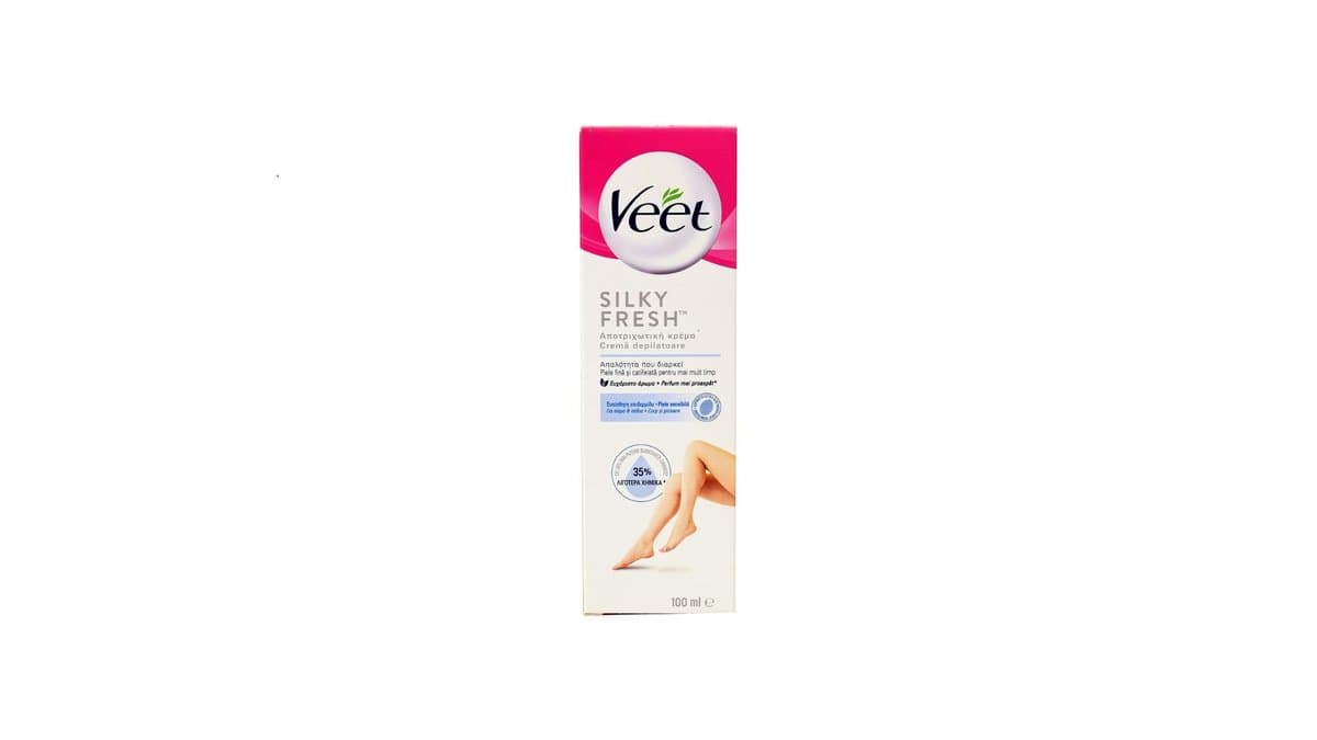 Veet Pure Wax Cream Sensitive Skin For Legs & Body 100ml
