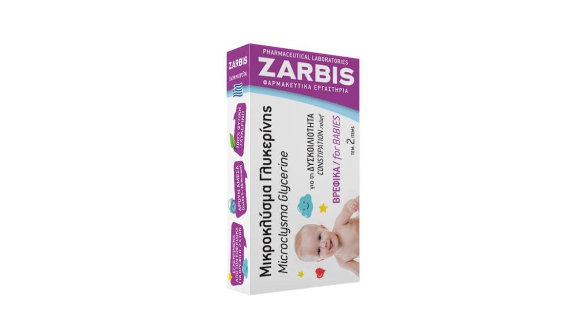 Zarbis Microclysma Glycerine For Babies 2x