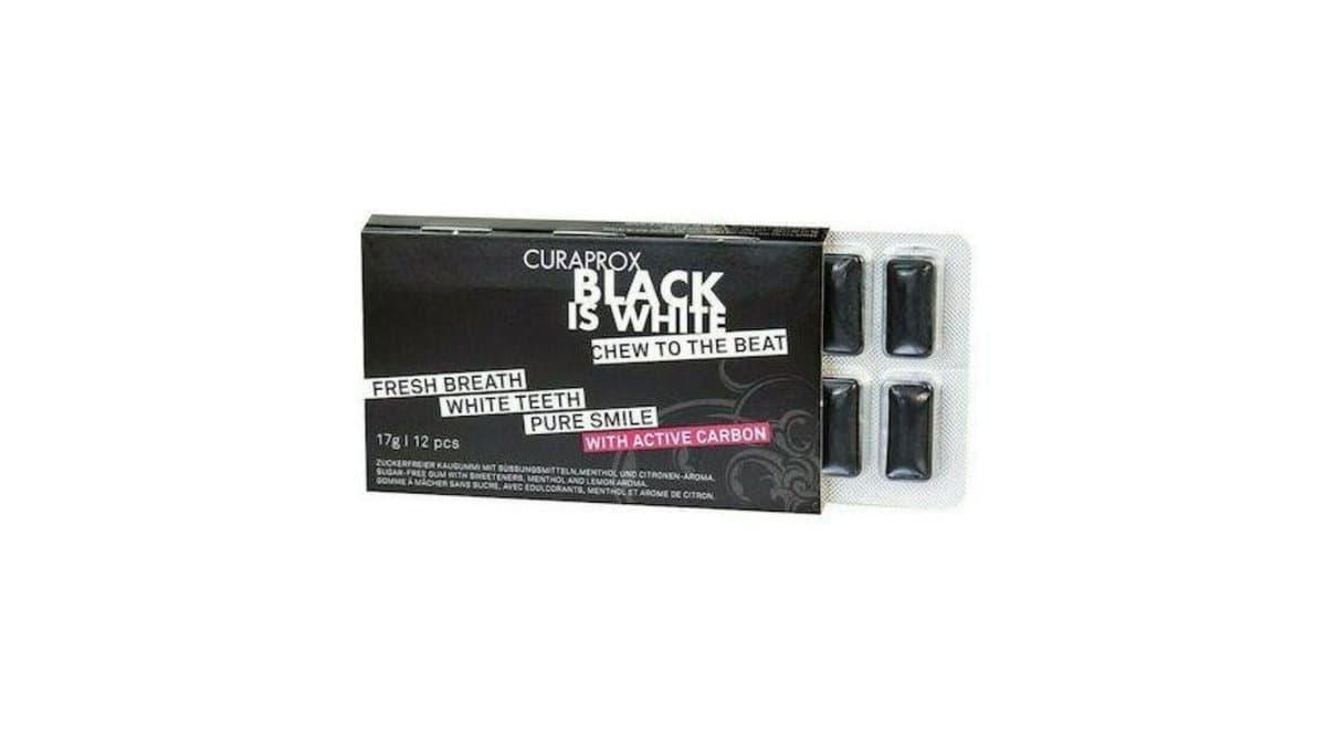 Curaprox Black Is White - Chew For White 12pcs
