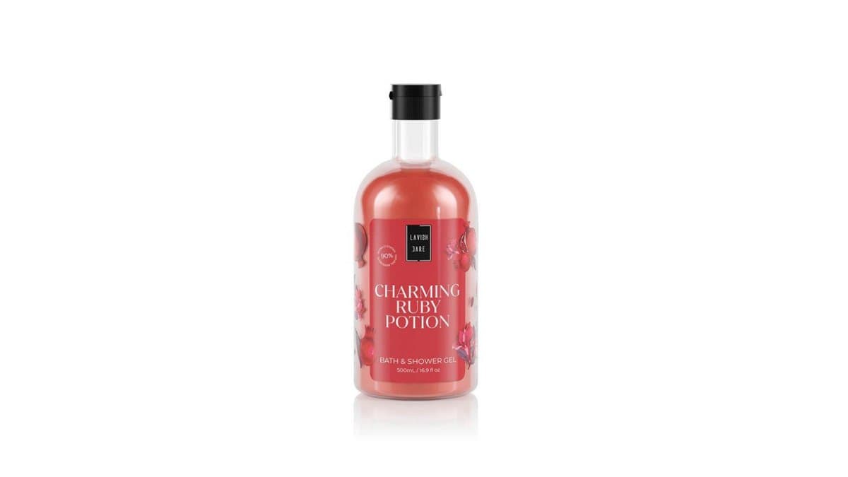 Lavish Care Bath & Shower Gel Charming Ruby Potion 500ml