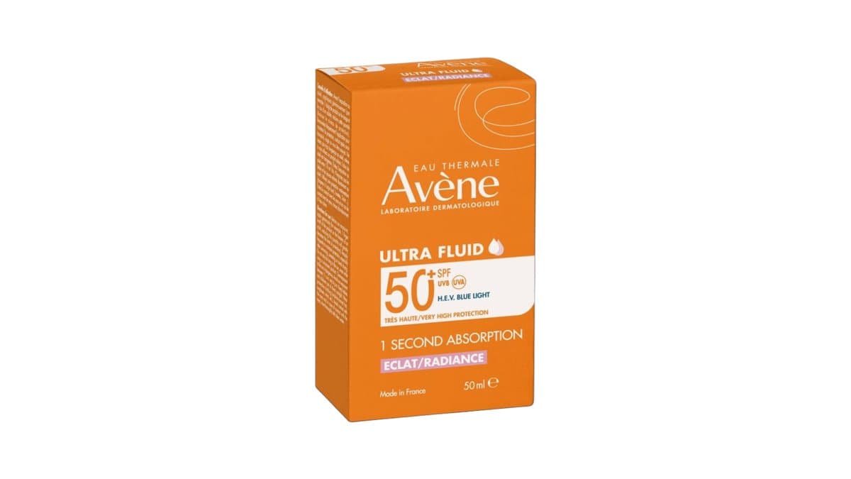 AVENE Ultra Fluid Radiance SPF50+ 1-Second-Absorption 50ml