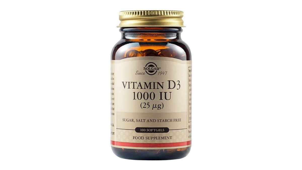 Solgar Vitamin D3 1000IU 100Soft Gel