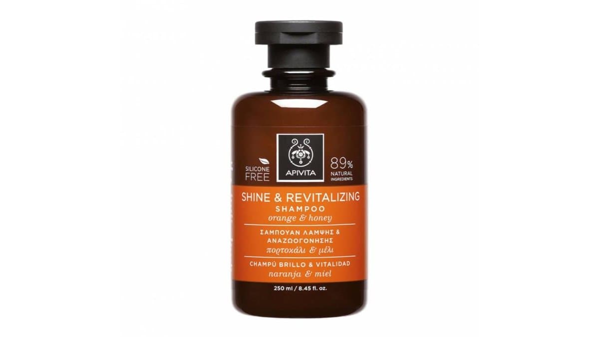 APIVITA Shampoo Shine & Revitalizing Orage & Honey 250ml