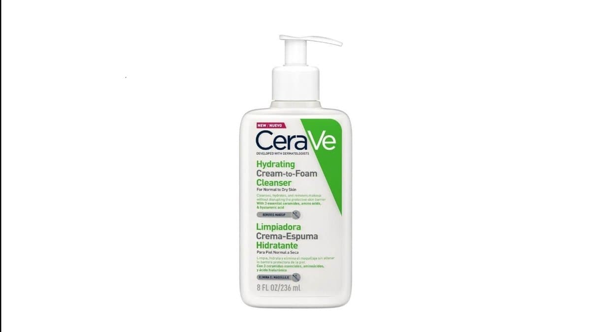 Cerave Hydrating Cream-to-Foam Cleanser 236ml
